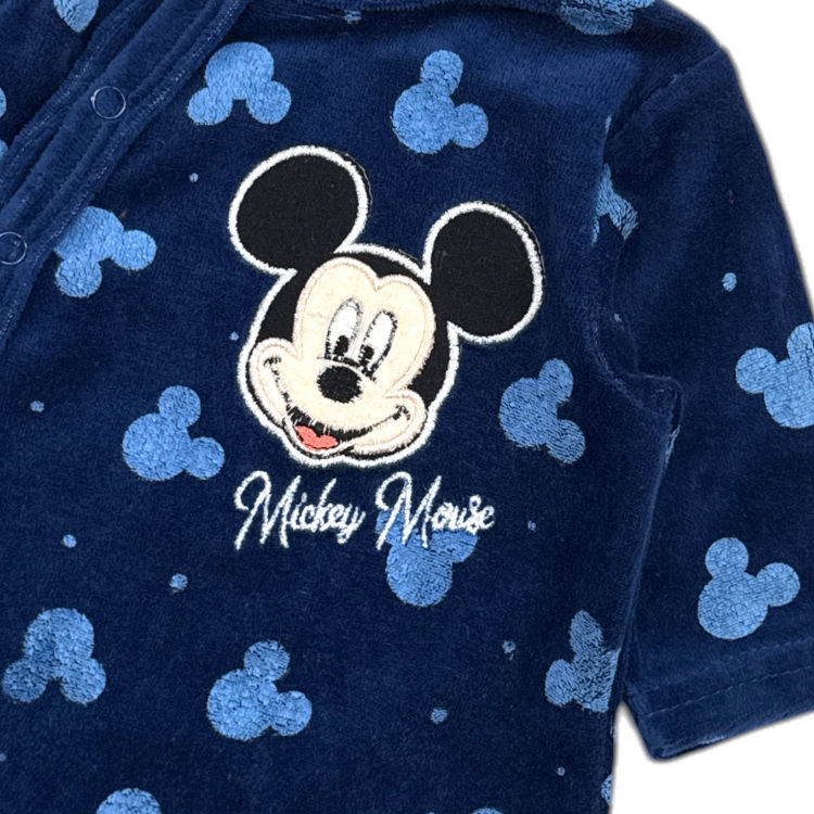 Picture of 5105B626 MICKEY MOUSE THERMAL FLEECY BABYGROW / SLEEPSUIT